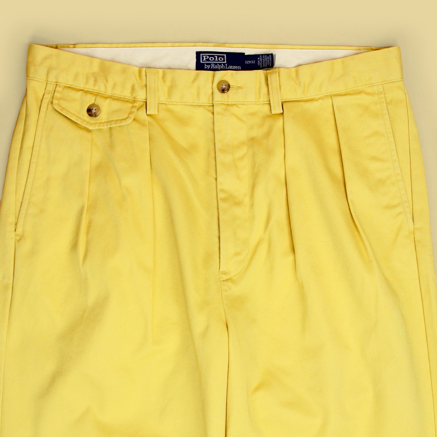 Polo Ralph Lauren Cotton Twill Pleated Whitman Chino Pants