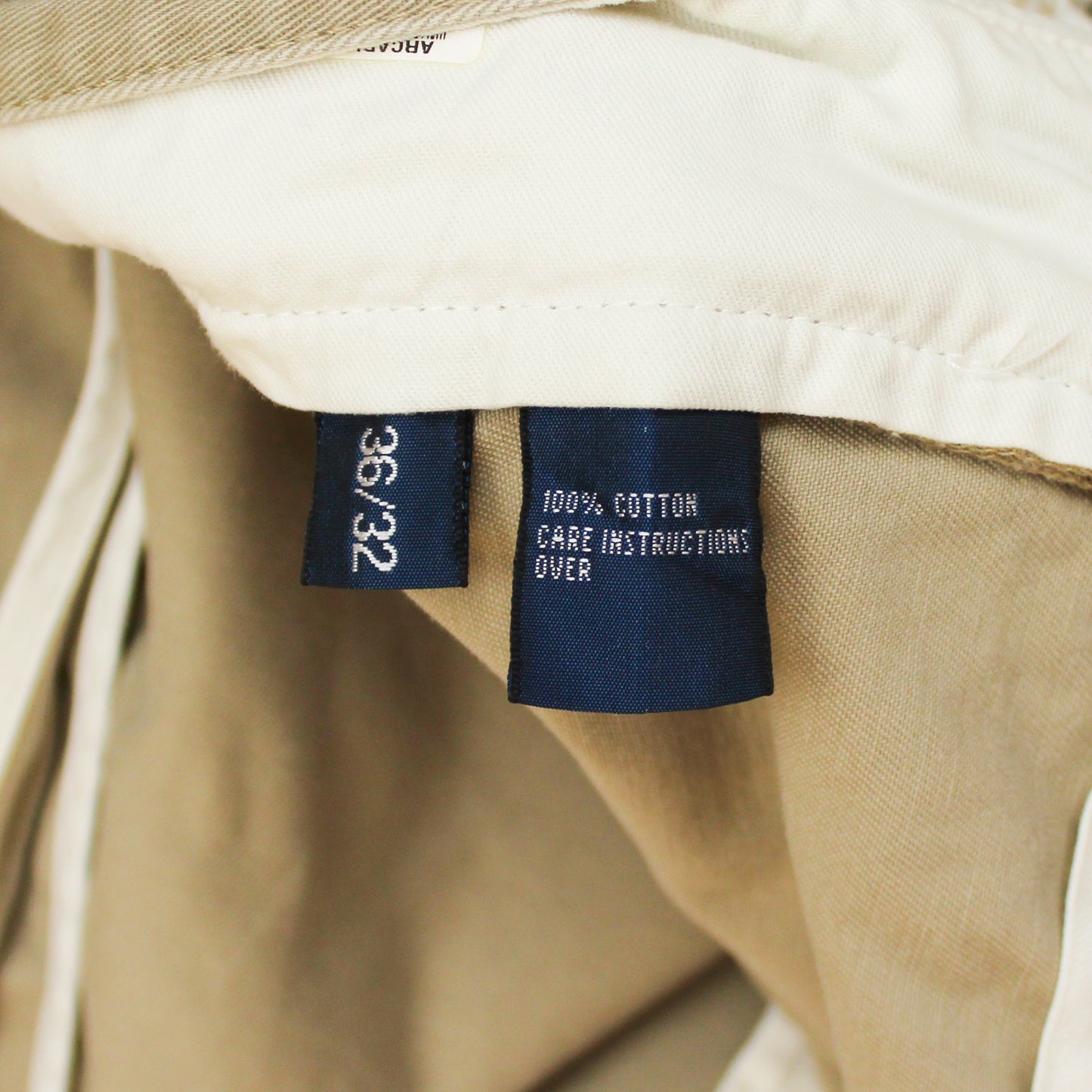 Vintage Polo Ralph Lauren Cotton Twill Pleated Chino Andrew Pants
