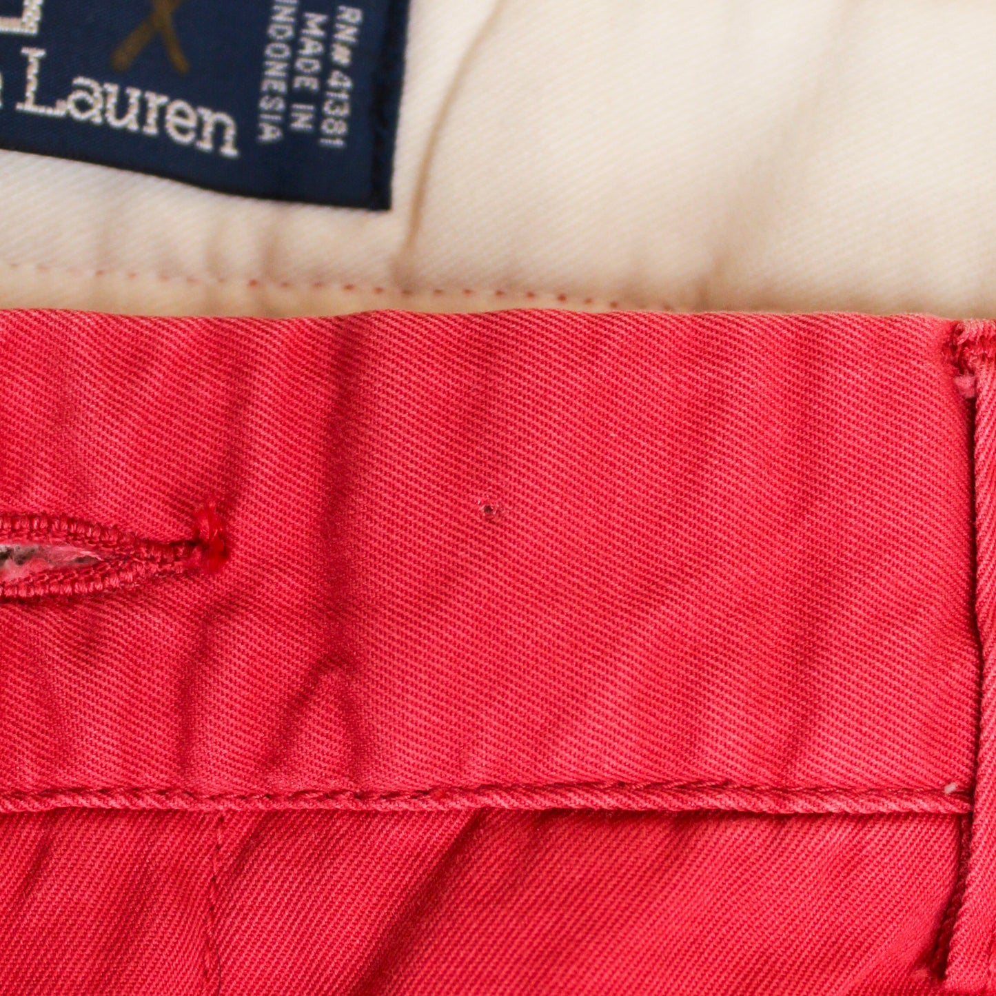 Vintage Polo Ralph Lauren Cotton Twill Pleated Chino Hammond Pants