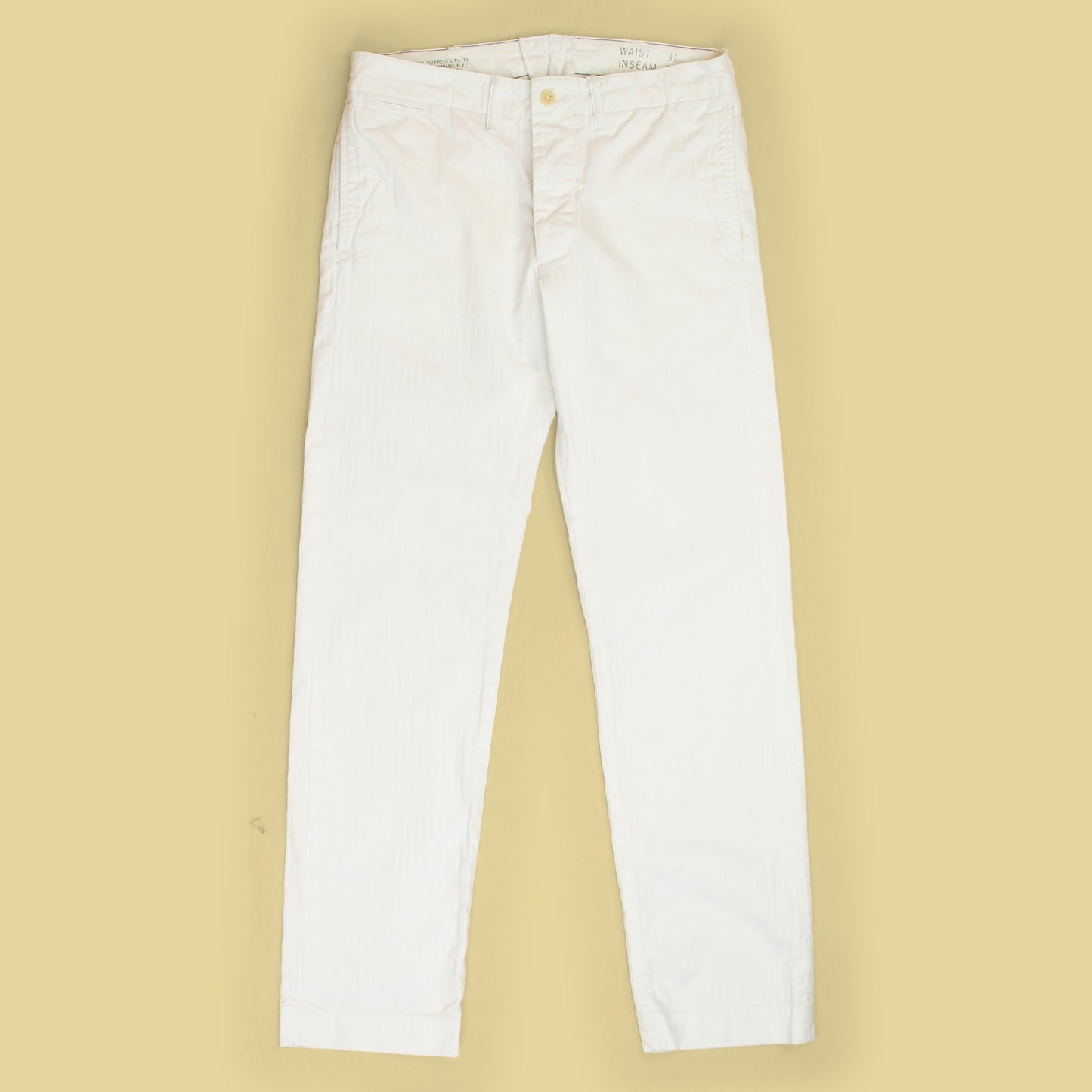 RRL Herringbone Twill Cotton Officer Chinos