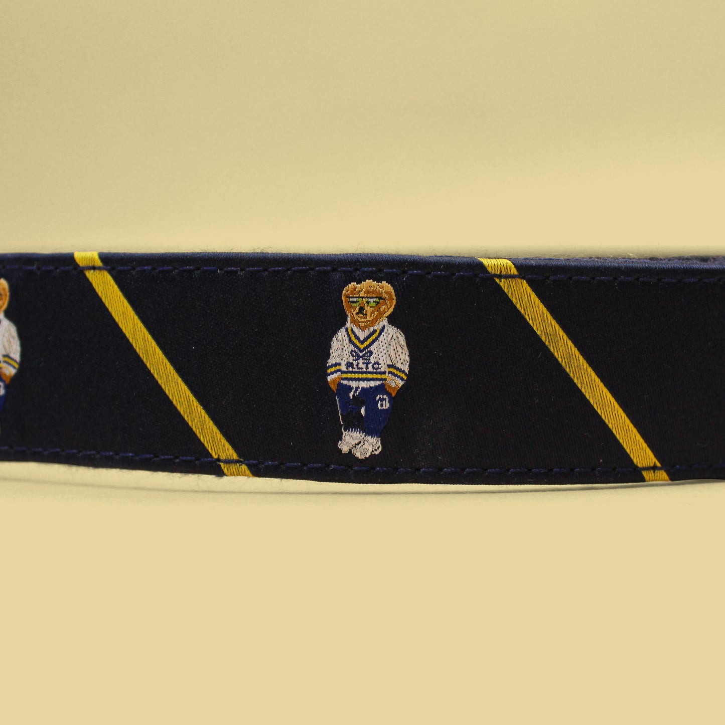 Polo Ralph Lauren Polo Bear Striped Surcingle Belt