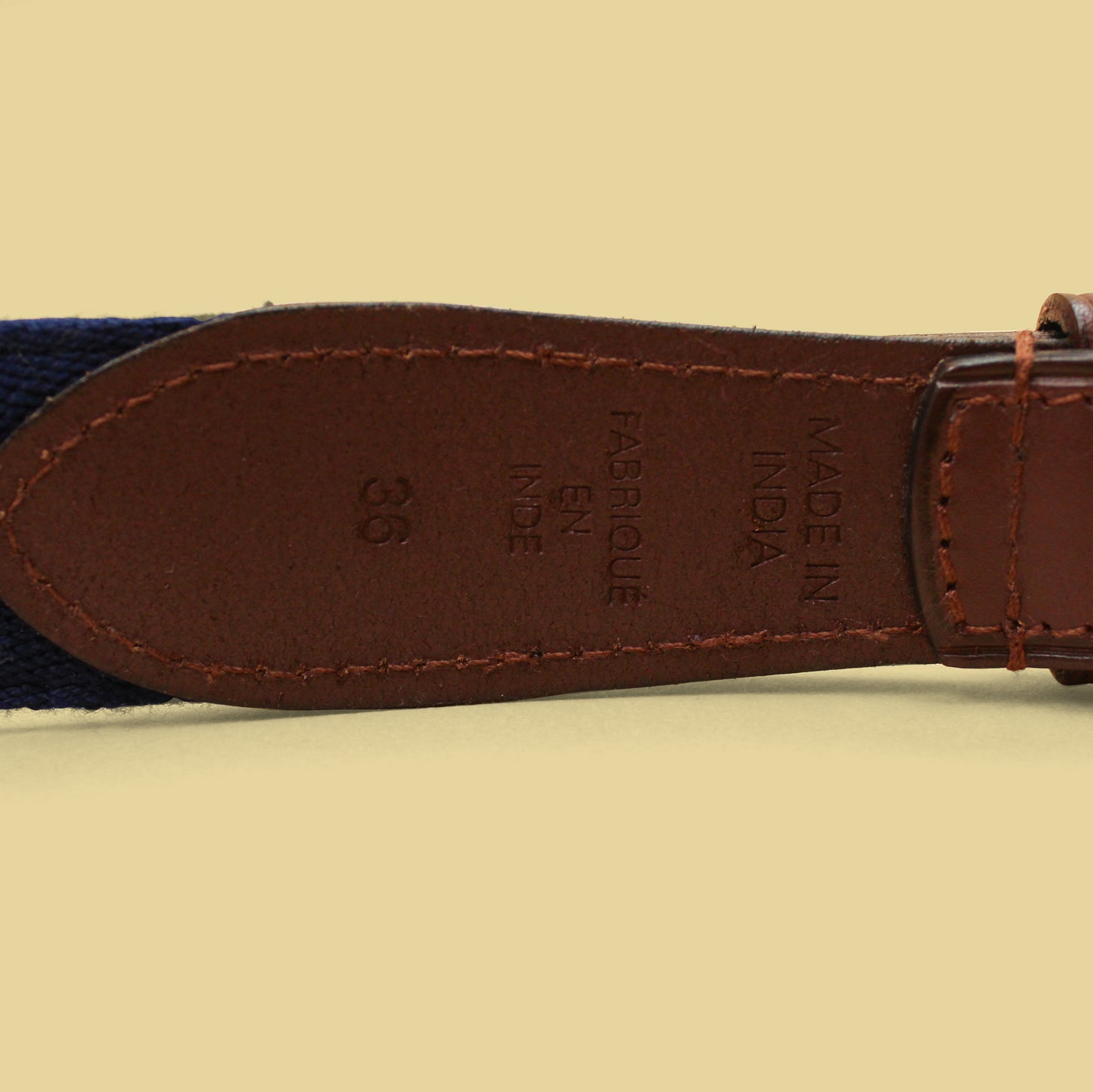 Polo Ralph Lauren Polo Bear Striped Surcingle Belt