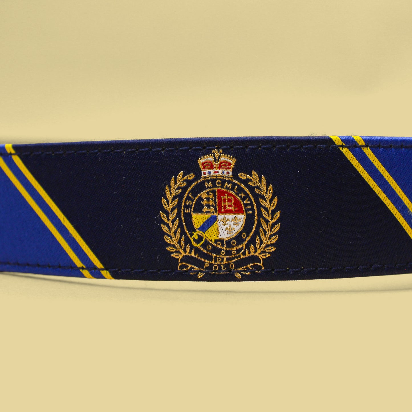 Polo Ralph Lauren "Cookie" Crest Striped Surcingle Belt