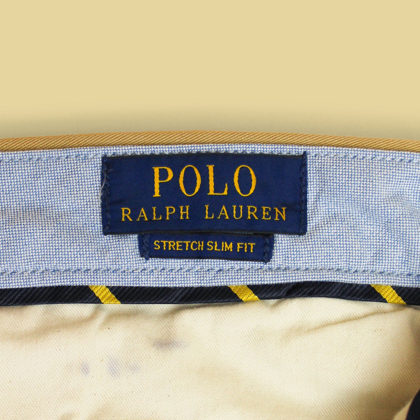Polo Ralph Lauren Rugby Print Twill Stretch Straight Fit Chino Pants