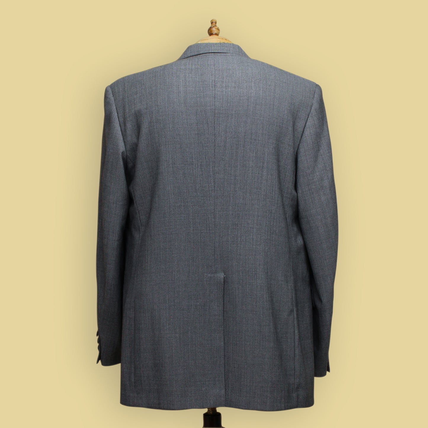 J. Press Gray Nailhead Wool Suit