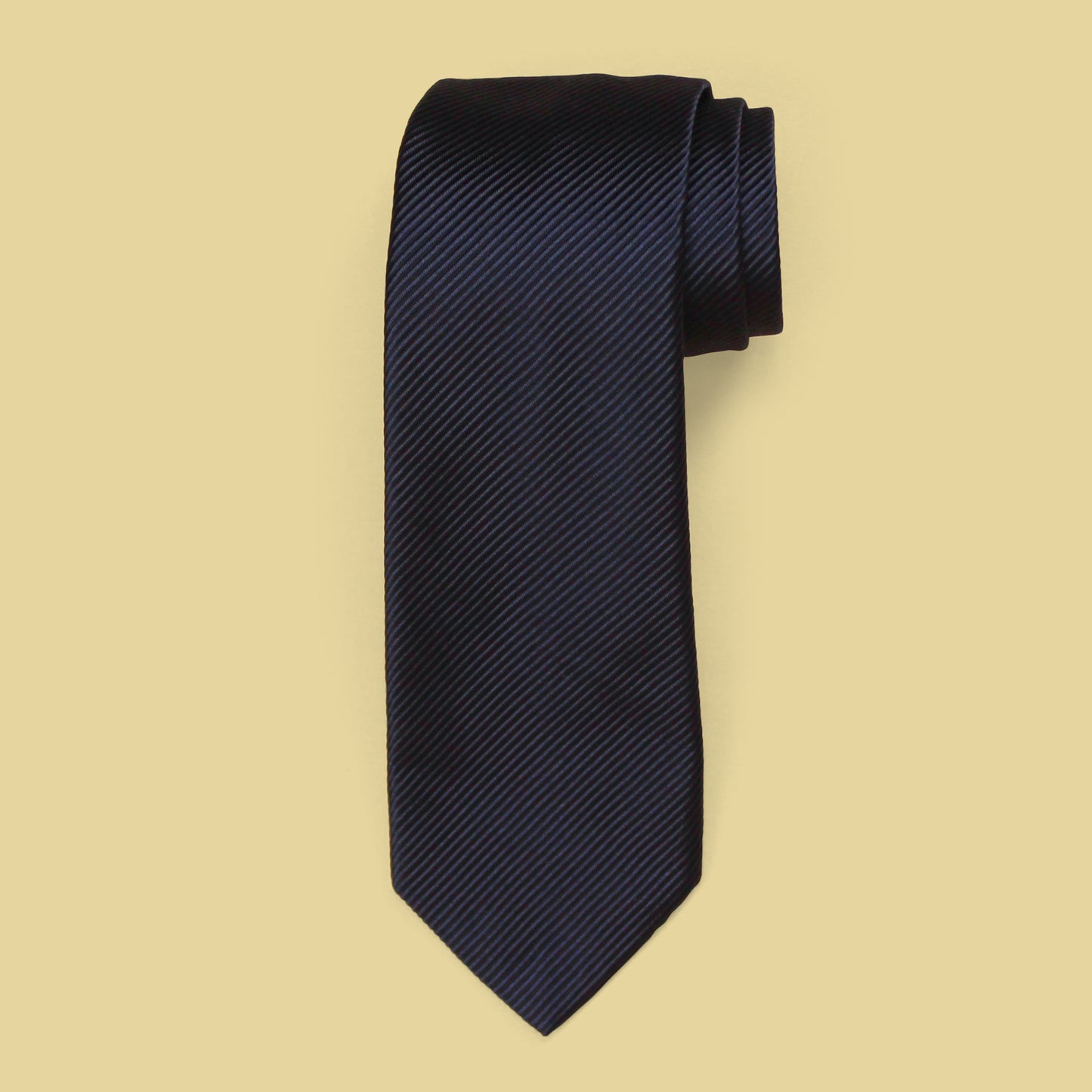 Ralph Lauren Black Label Repp Silk Tie