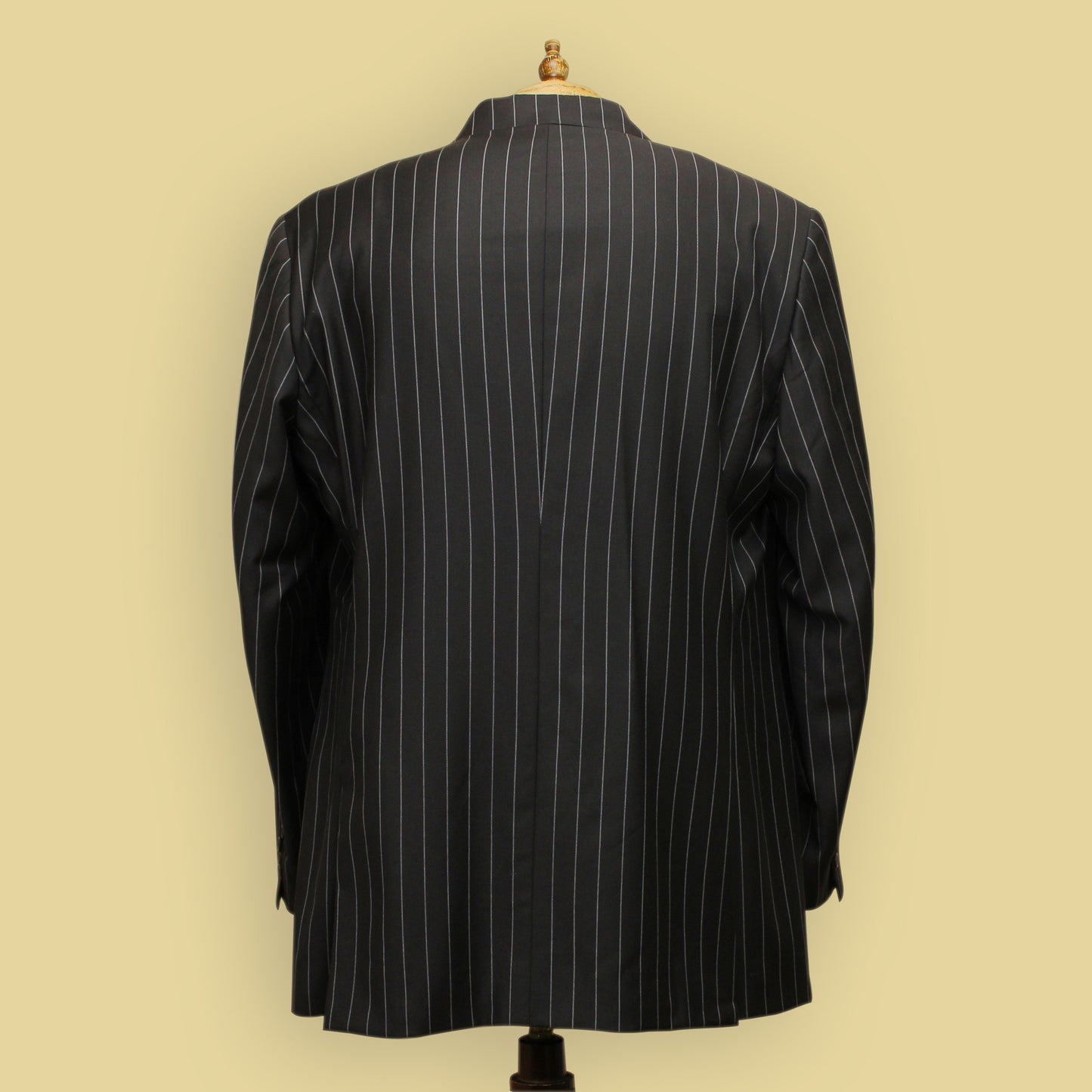 Polo Ralph Lauren Brown Chalk Stripe Wool Suit