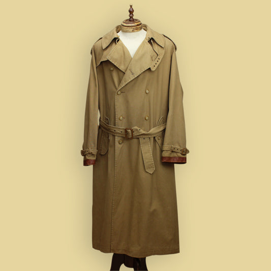 Polo Country Cotton Canvas Trench Coat