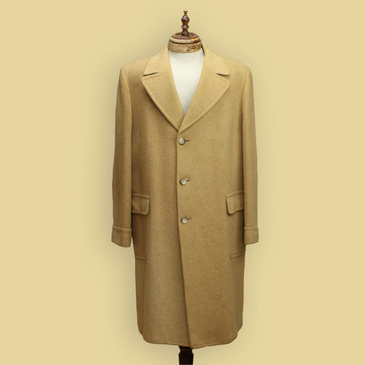 Vintage Camel Hair Polo Coat