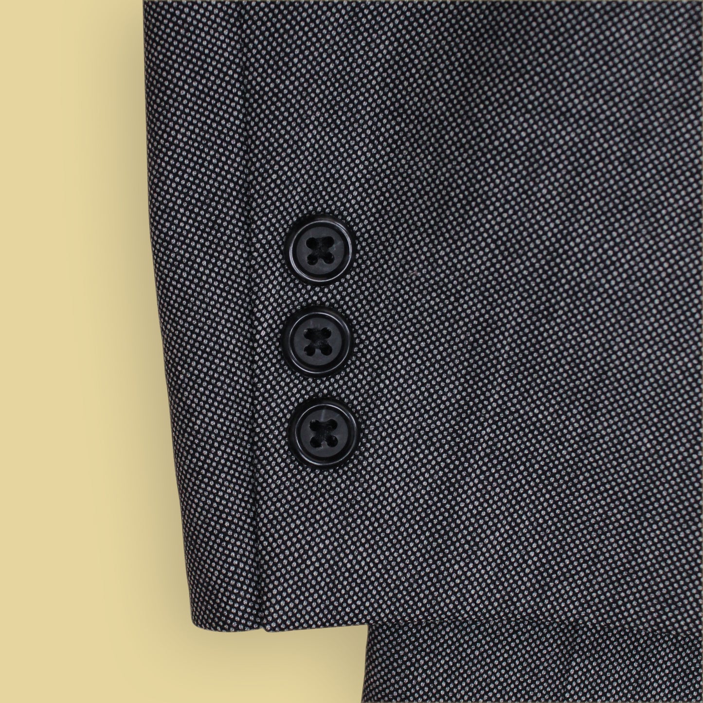 J. Press Gray Nailhead Wool Suit