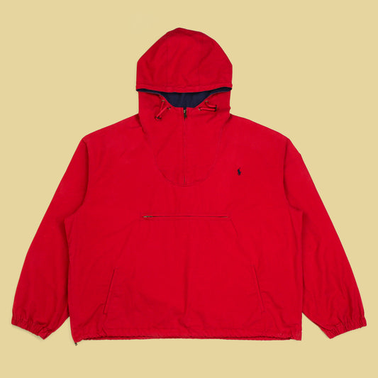 Vintage Polo Ralph Lauren Cotton Hooded Anorak Jacket