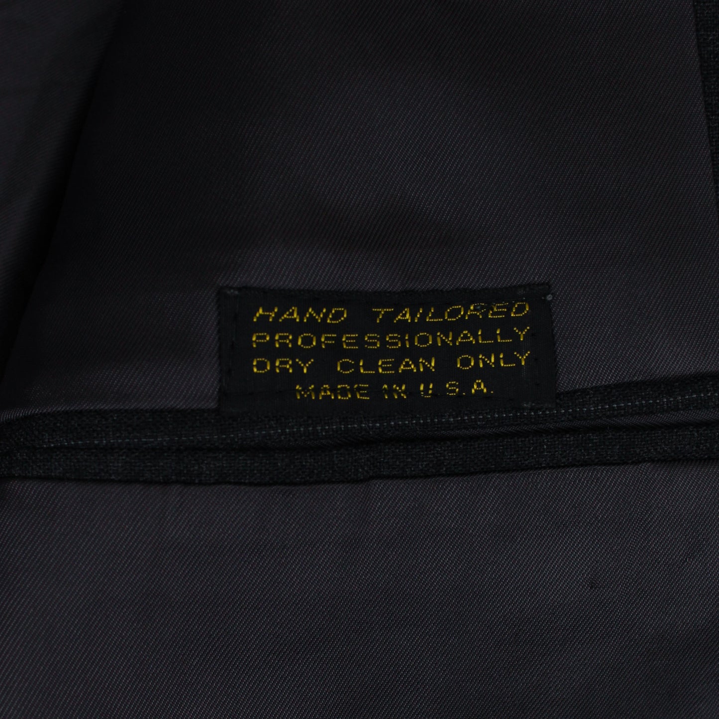 J. Press Charcoal Pinstripe Wool Flannel Suit