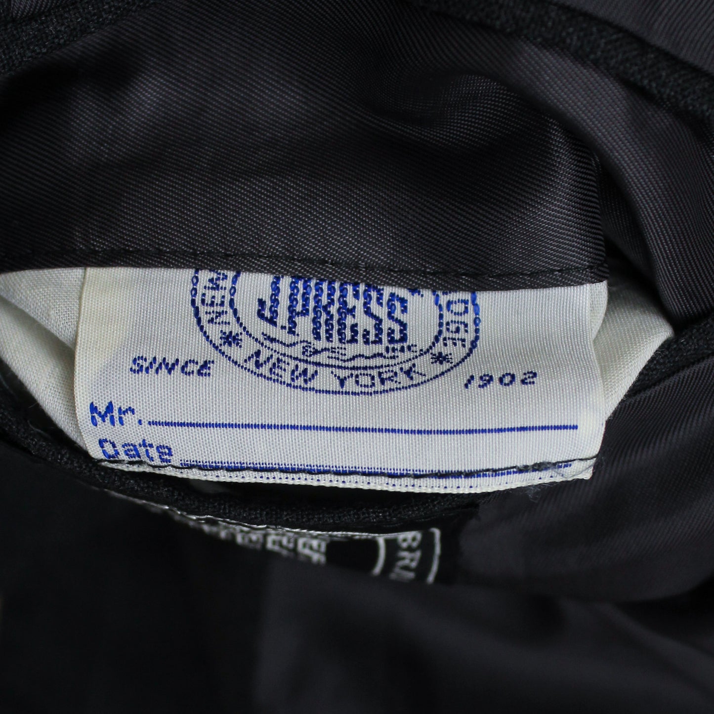 J. Press Charcoal Pinstripe Wool Flannel Suit