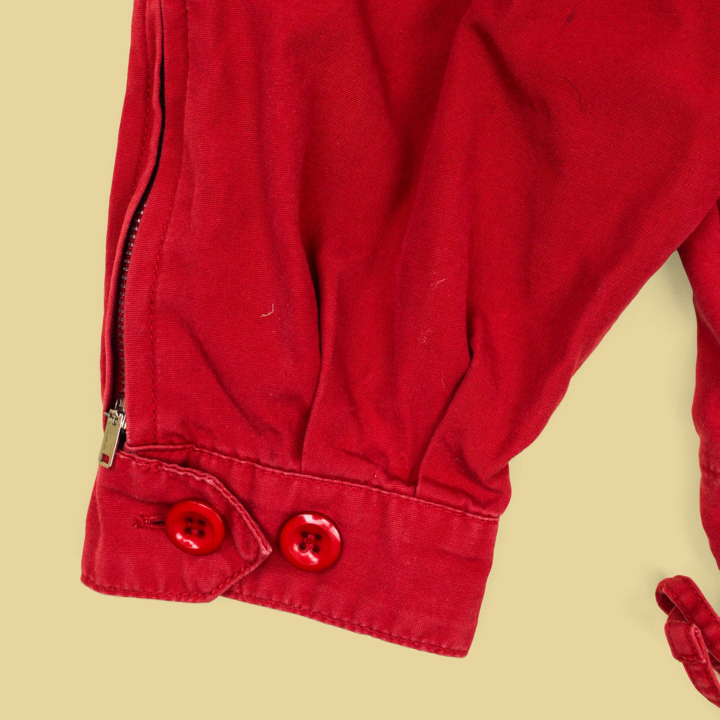 Vintage J. Crew Two-Tone Cotton Hooded Anorak Jacket