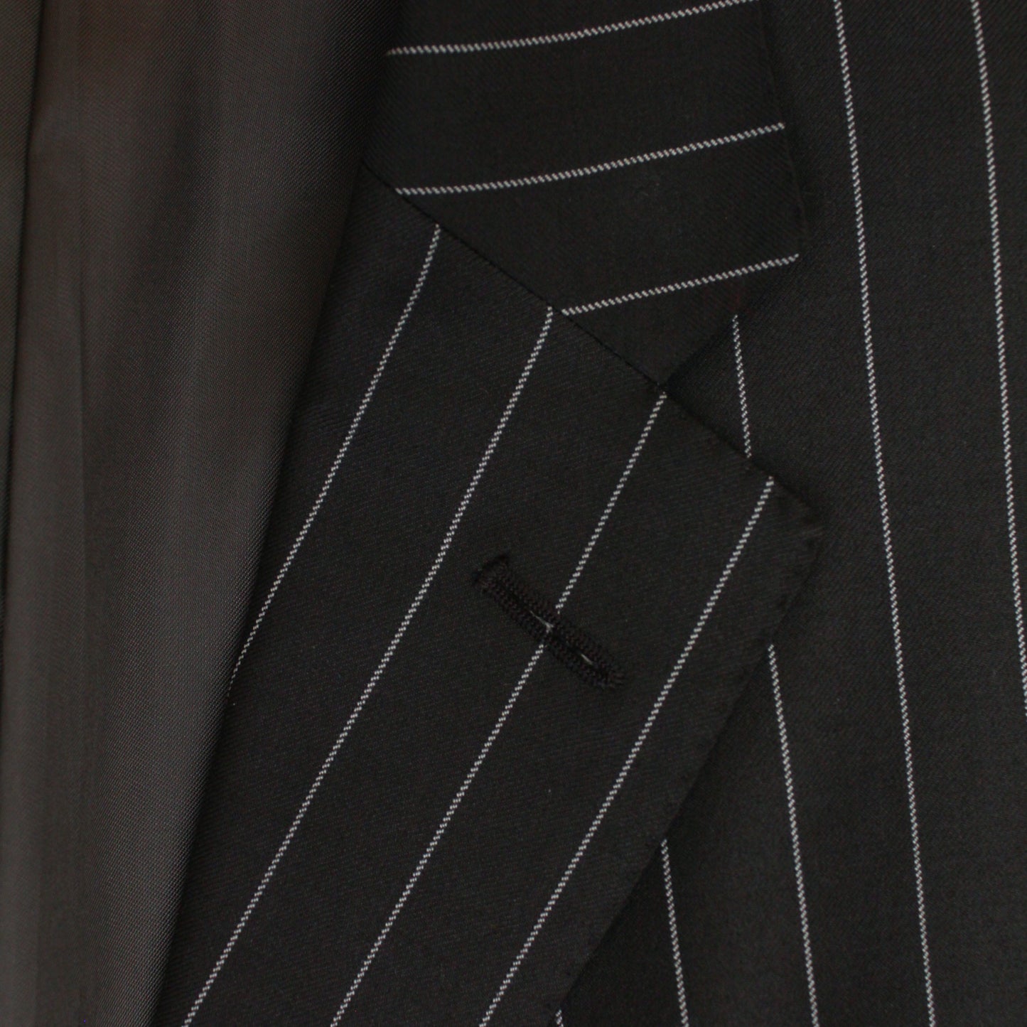 Polo Ralph Lauren Brown Chalk Stripe Wool Suit