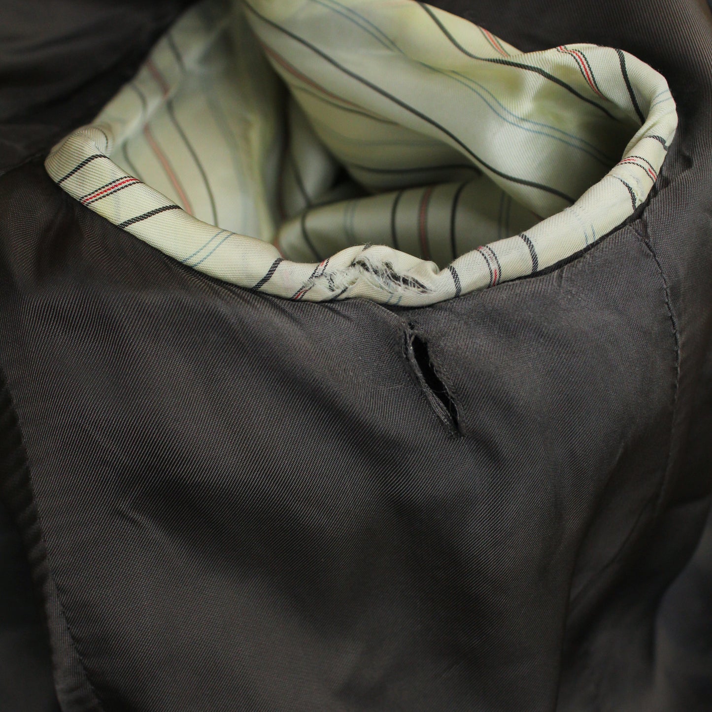 Polo Ralph Lauren Brown Chalk Stripe Wool Suit