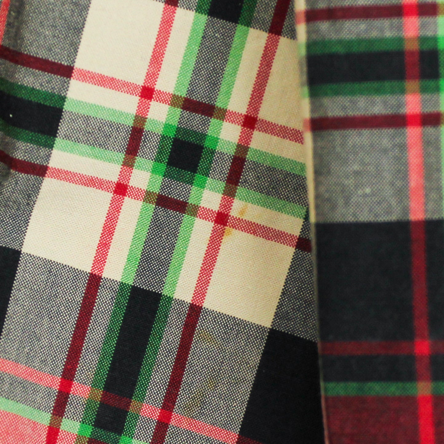 Vintage J. Crew Madras Hooded Anorak Jacket