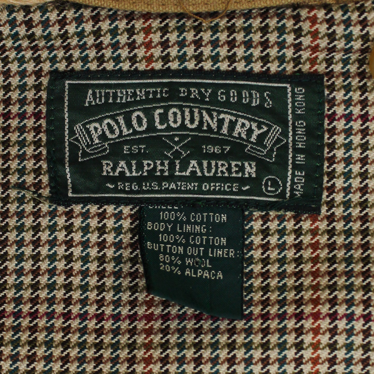 Polo Country Cotton Canvas Trench Coat