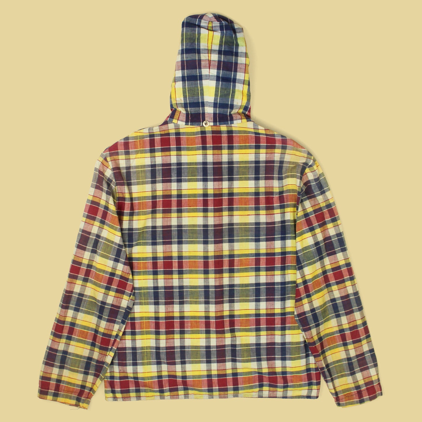 Vintage Madras Hooded Surf Jacket