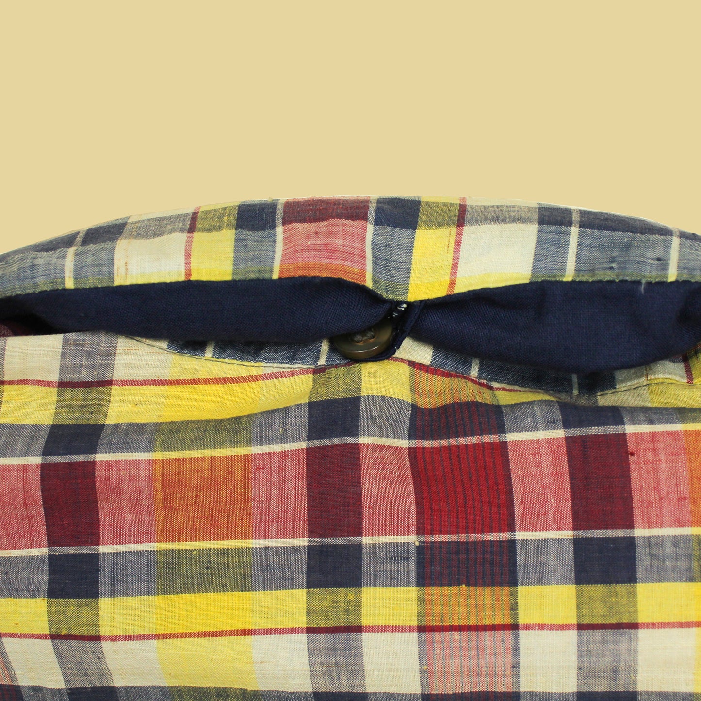 Vintage Madras Hooded Surf Jacket