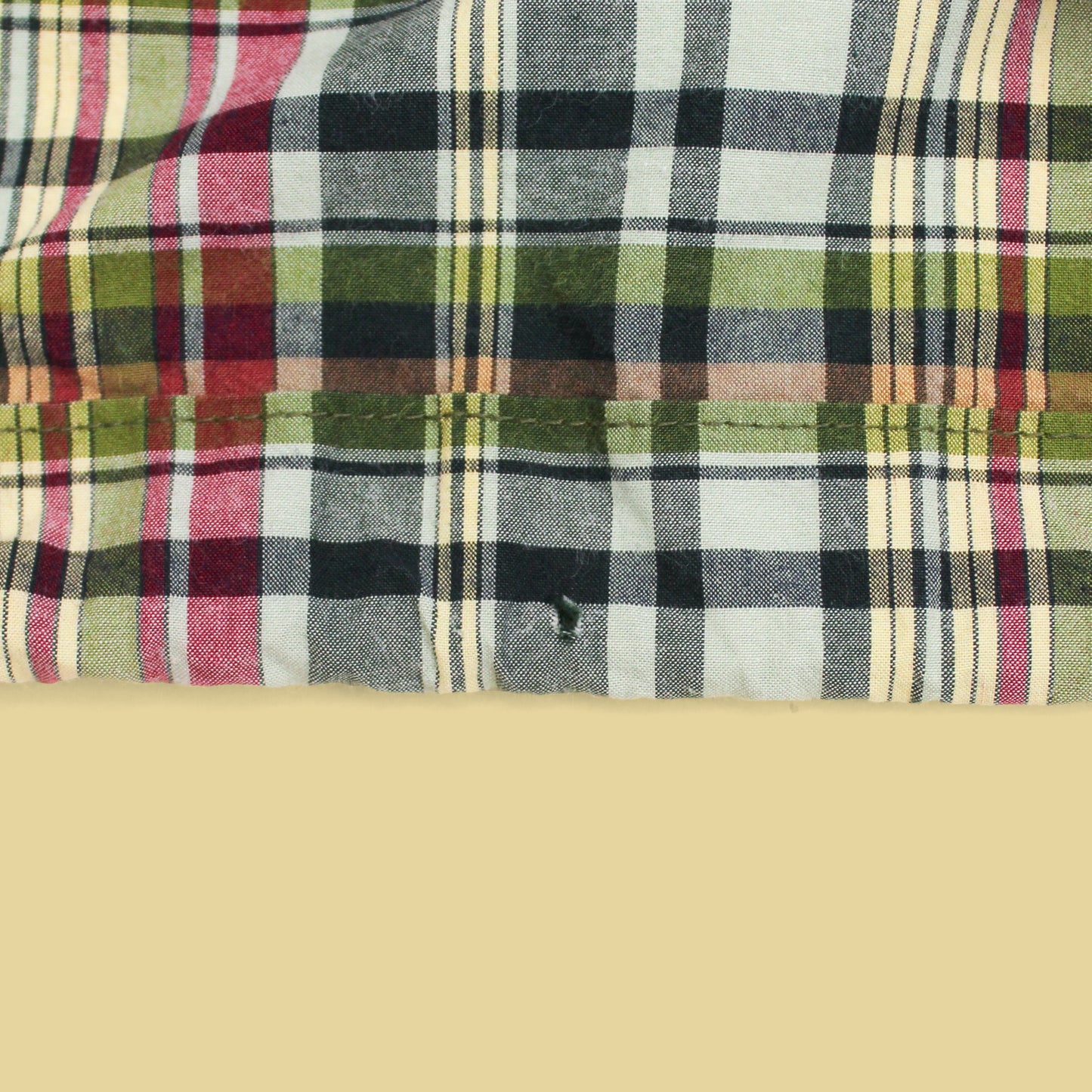 Vintage Eddie Bauer Madras Hooded Anorak Jacket