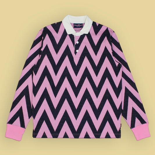 Rowing Blazers Zig Zag Rugby Shirt