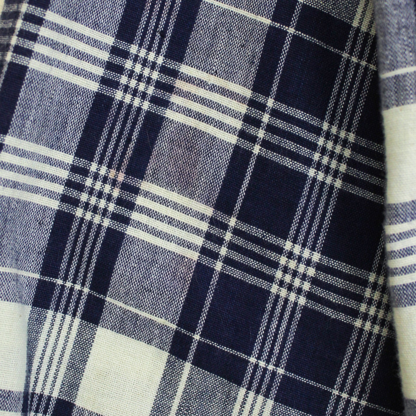 Vintage J. Crew Madras Hooded Anorak Jacket