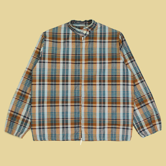Vintage Madras Harrington Surf Jacket