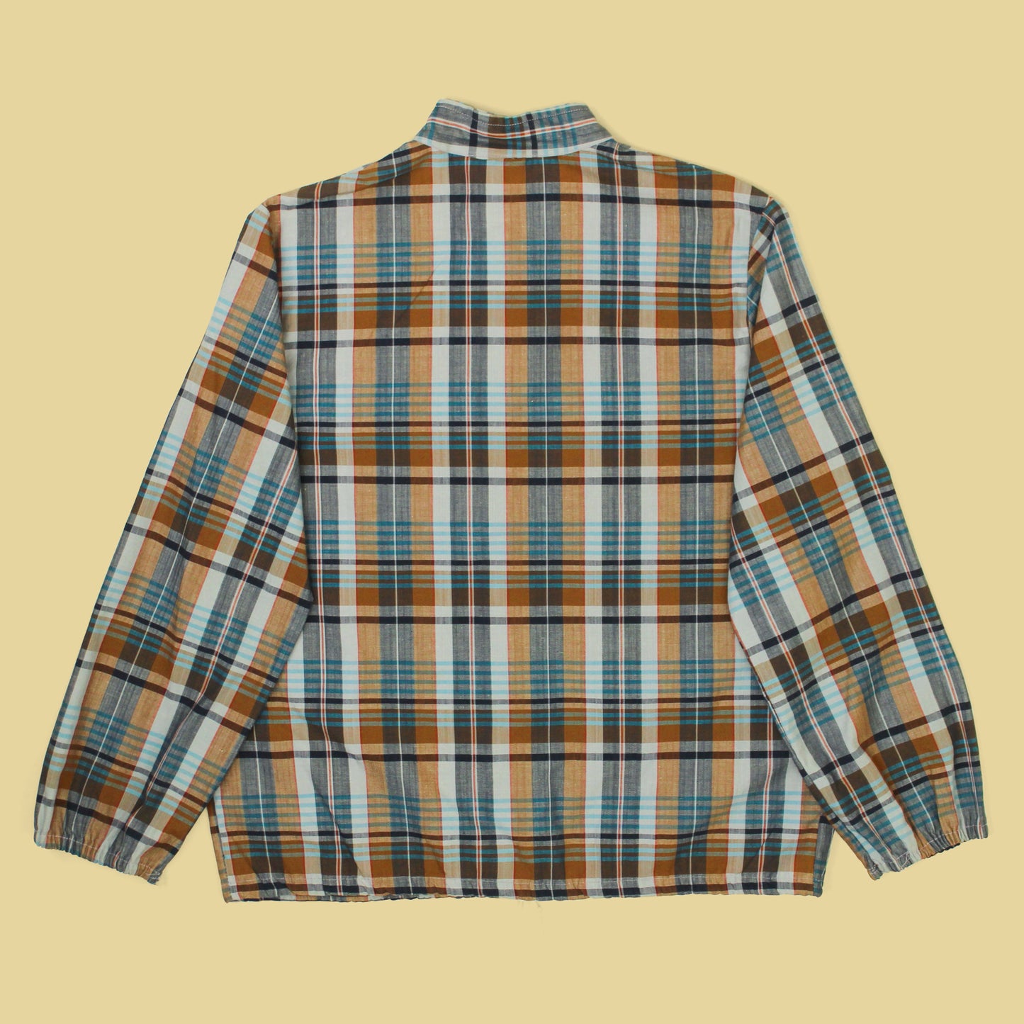 Vintage Madras Harrington Surf Jacket