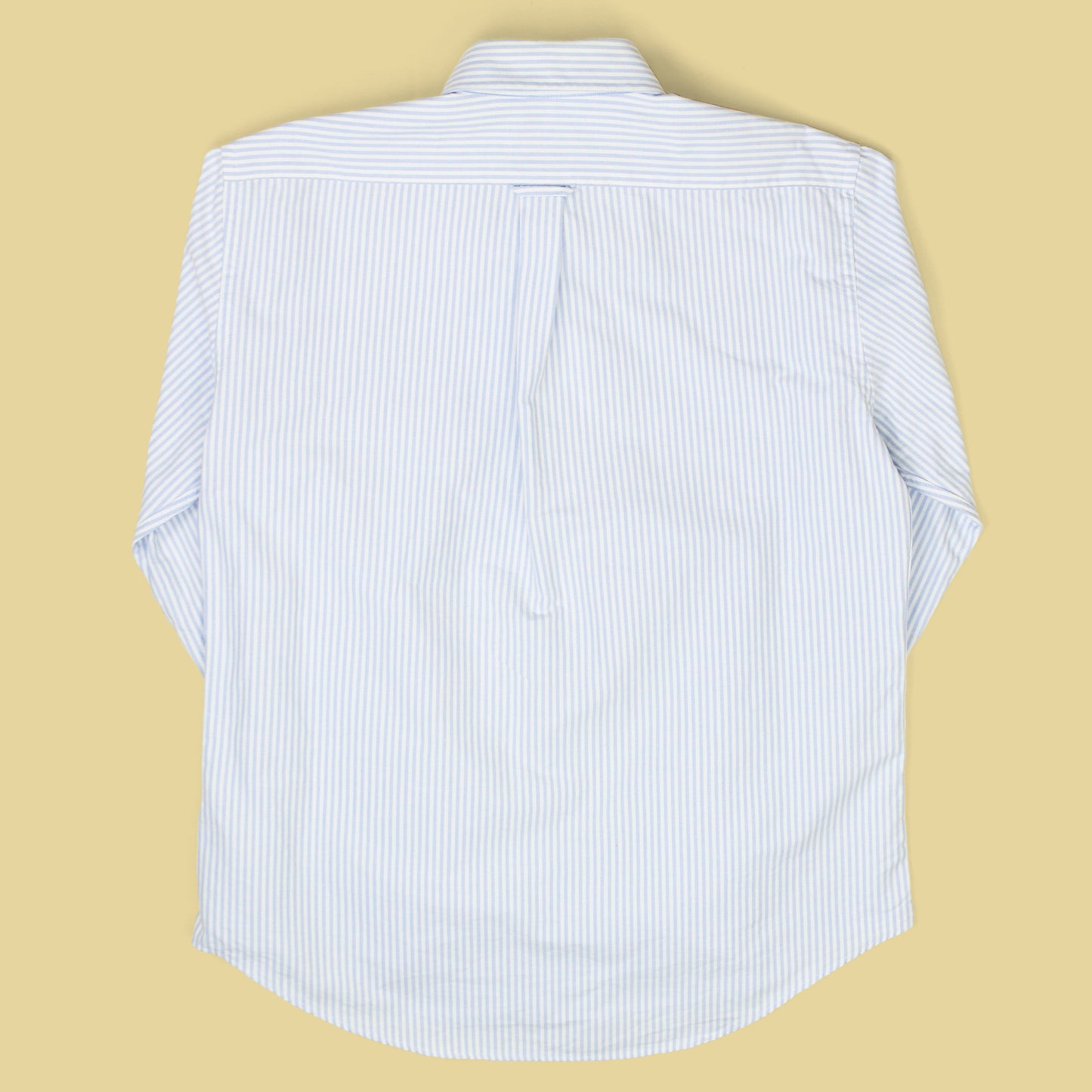 Berg & Berg Striped Oxford Cloth Cotton Button-Down Shirt