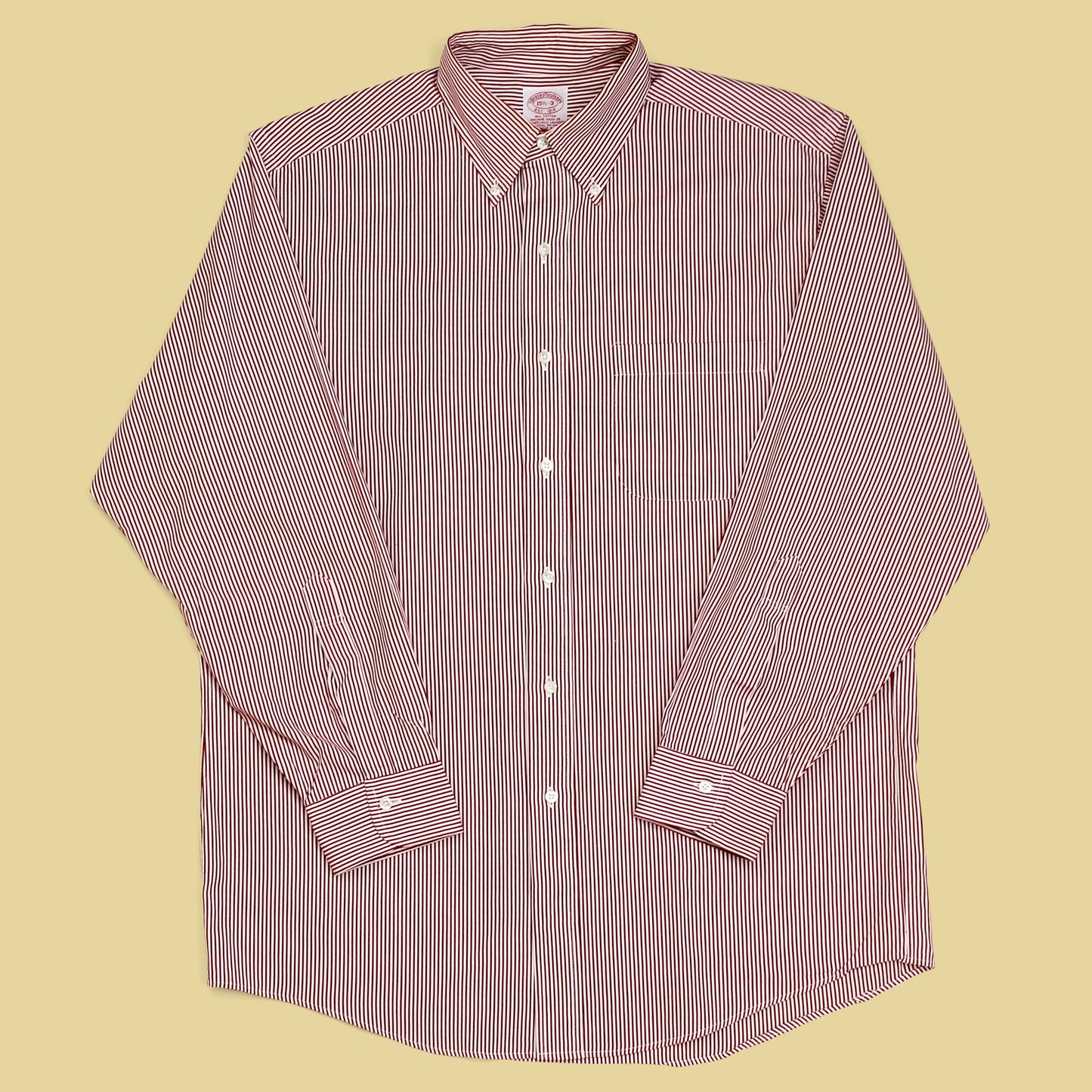 Brooks Brothers Bengal Stripe Cotton Button-Down Shirt