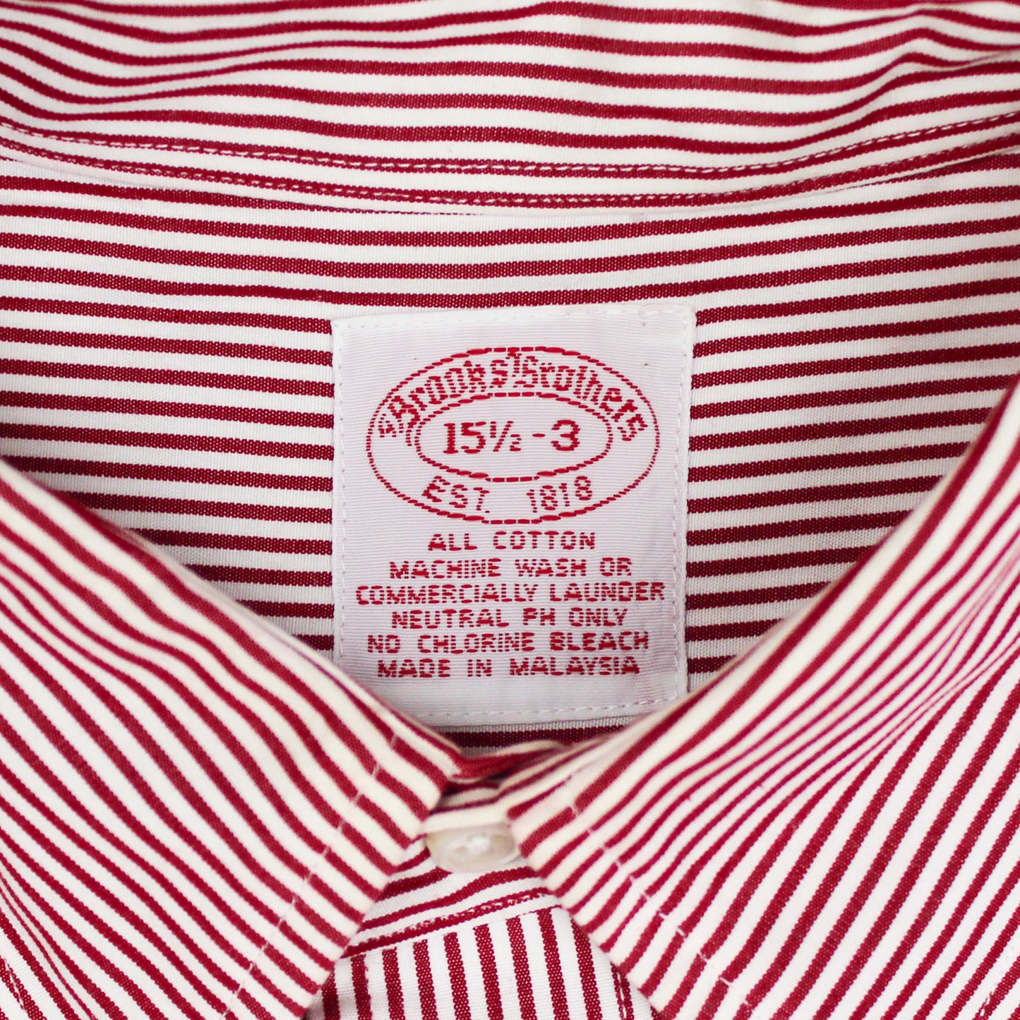 Brooks Brothers Bengal Stripe Cotton Button-Down Shirt