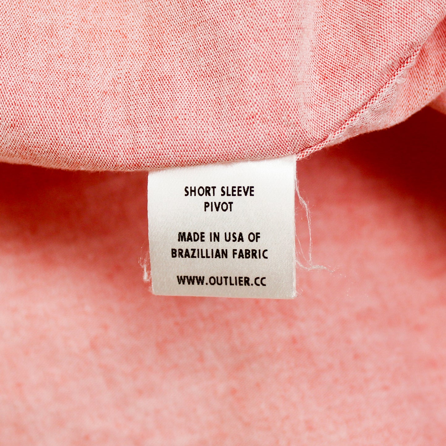 Outlier Mojave Cotton Short Sleeve Pivot Shirt