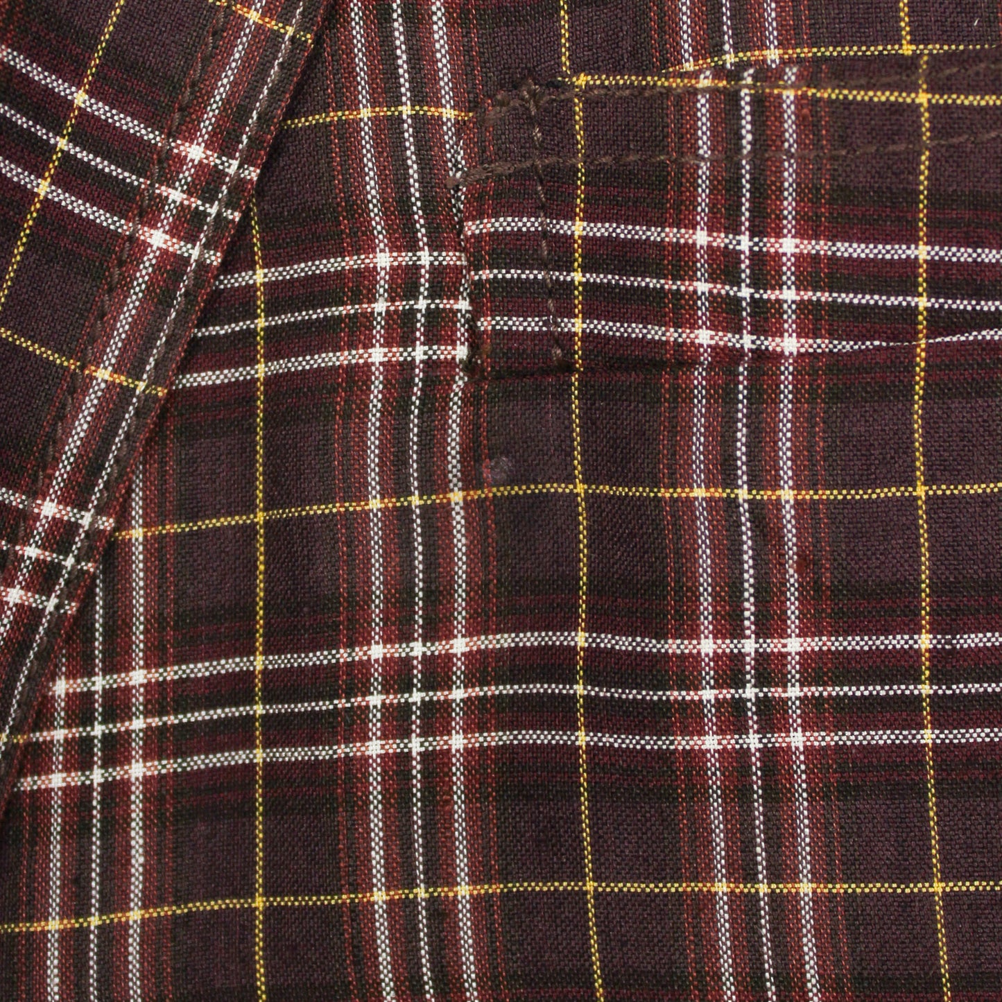 Camoshita United Arrows Plaid Linen Silk Unstructured Sport Coat