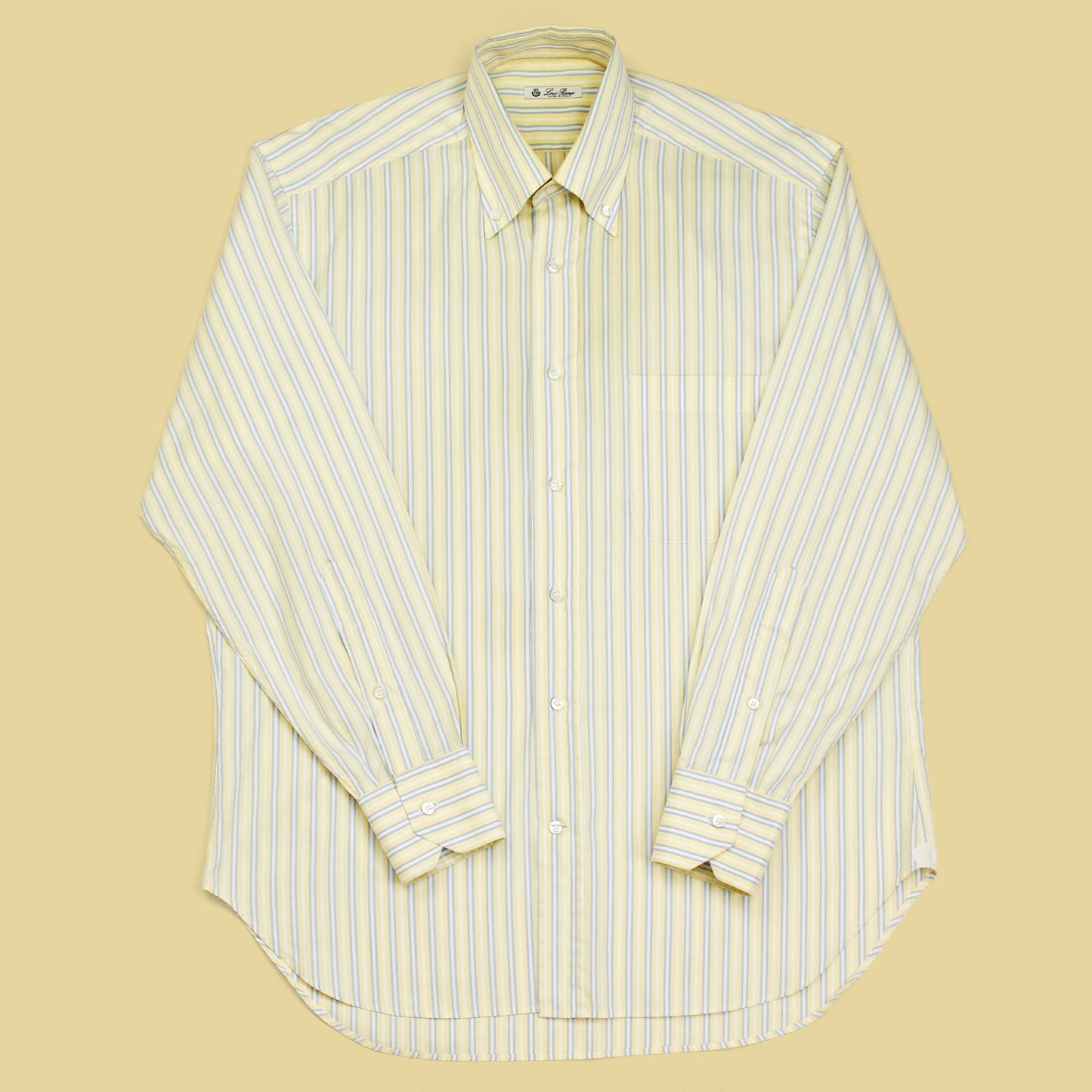 Loro Piana Striped Cotton Button-Down Shirt