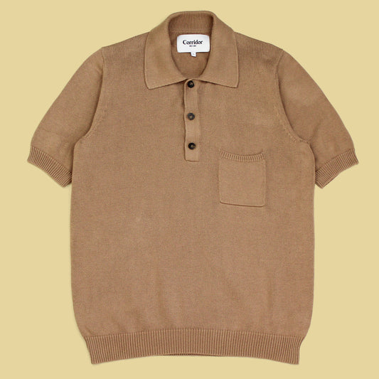 Corridor Cotton Knit Polo Shirt