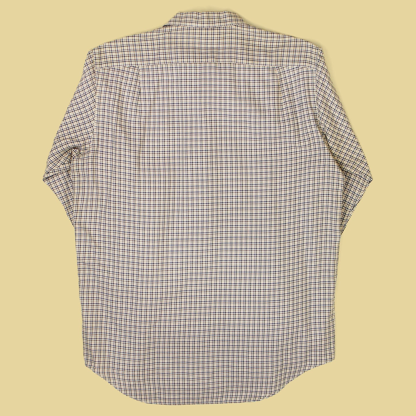 Vintage Polo Ralph Lauren Check Cotton Camp Collar Bonnard Shirt