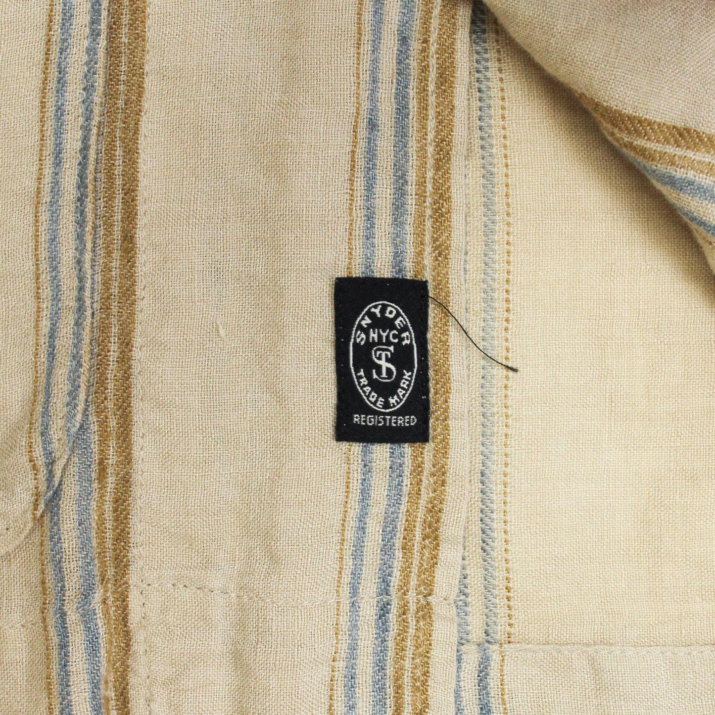 Todd Snyder Striped Linen Chore Coat