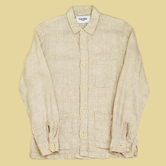 Corridor Herringbone Linen Chore Coat